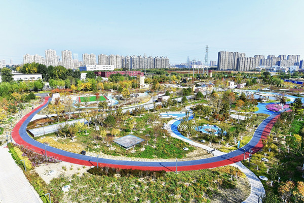 北京副中心最大再生水廠有了水系景觀公園
