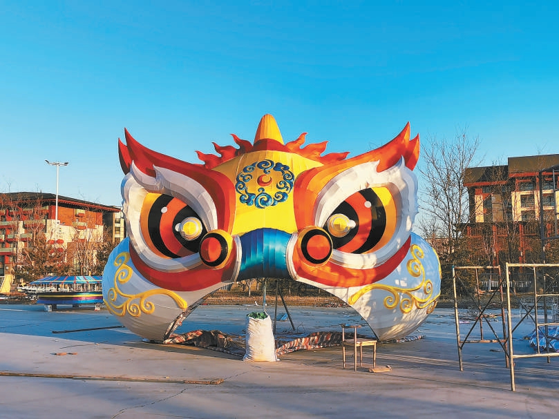 世園公園170組花燈即將點亮 打造規模最大花燈群