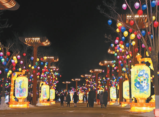 3900盞花燈點亮世園公園