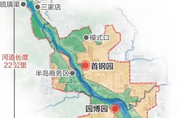 北京：“兩園一河”濱水核心帶年內亮相